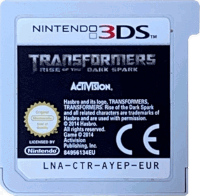 Transformers: Rise of the Dark Spark - Cart - Front (Europe) - 839x823