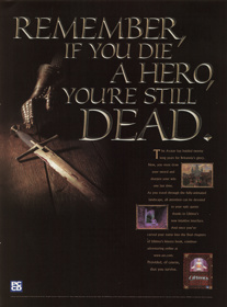 Ultima IX: Ascension - Advertisement Flyer - Front (United Kingdom) - 1626x2200