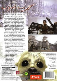 Syberia II - Box - Back (Germany) - 1186x1685