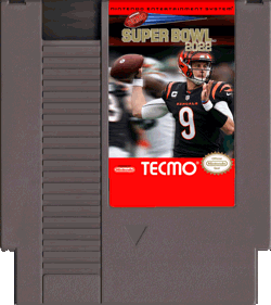 Tecmo Super Bowl 2022 SBlueman Edition - Cart - Front (United States) - 800x898