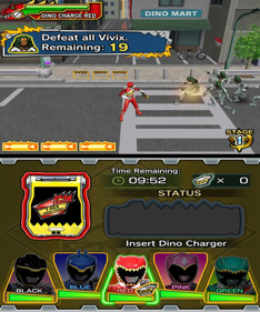 Zyuden Sentai Kyoryuger: Game de Gaburincho!!  - Screenshot - Gameplay (North America) - 400x480