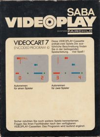 Videocart-9: Drag Strip - Box - Back (Germany) - 583x800