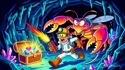 Hottāman no Chitei Tanken - Fanart - Background (Japan) - 800x450