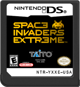 Spac3 Invaders Extr3me - Cart - Front (North America) - 517x564