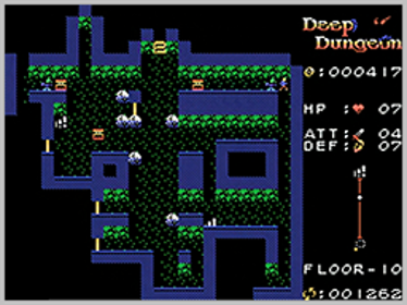 Deep Dungeon Adventure - Screenshot - Gameplay (World) - 256x192