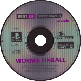Worms Pinball - Disc (Europe) - 800x800