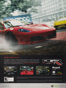 Project Gotham Racing 3 - Advertisement Flyer - Front (United States) - 1660x2200