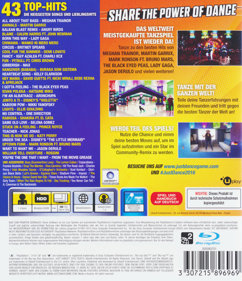 Just Dance 2016 - Box - Back (Germany) - 600x696
