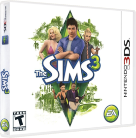 The Sims 3 - Box - 3D (North America) - 841x856