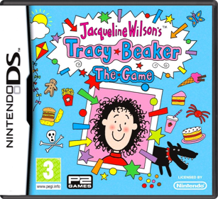 Jacqueline Wilson's Tracy Beaker: The Game - Box - Front - Reconstructed (Europe) - 774x708