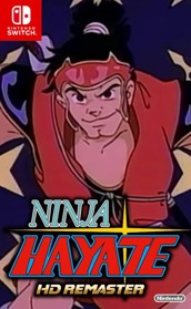 Ninja Hayate HD Remaster Taito LD Game Collection - Fanart - Box - Front (Japan) - 461x749