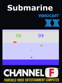 Submarine - Fanart - Box - Front (North America) - 509x680