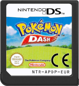 Pokémon Dash - Cart - Front (Europe) - 517x564