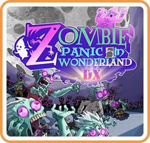 Zombie Panic in Wonderland DX - Box - Front (North America) - 300x287