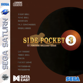 Side Pocket 3 - Fanart - Box - Front (North America) - 709x709