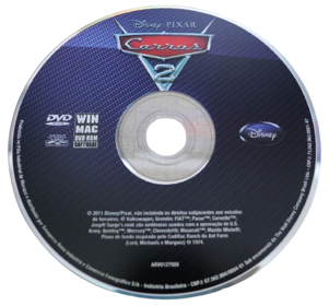 Cars 2 - Disc (Brazil) - 518x482