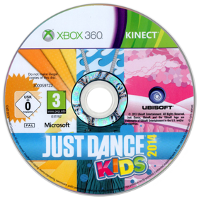 Just Dance: Kids 2014 - Disc (Germany) - 900x900