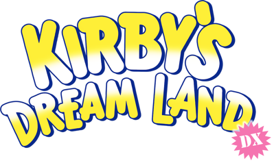 Kirby's Dream Land DX - Clear Logo (World) - 1285x766