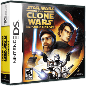Star Wars: The Clone Wars: Republic Heroes - Box - 3D (North America) - 873x880