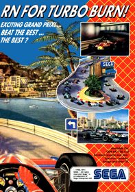 Super Monaco G.P. - Advertisement Flyer - Front (United Kingdom) - 1992x2836