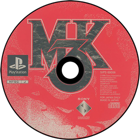 Mortal Kombat 3 - Disc (Japan) - 1000x1000