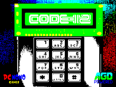 CODE-112 - Screenshot - Game Title (Europe) - 256x192