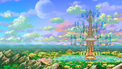 Shiren the Wanderer: The Tower of Fortune and the Dice of Fate - Fanart - Background (World) - 1438x810