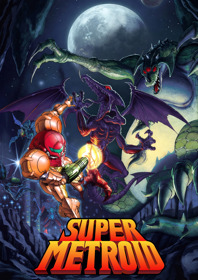 Super Metroid - Fanart - Box - Front (World) - 1800x2550