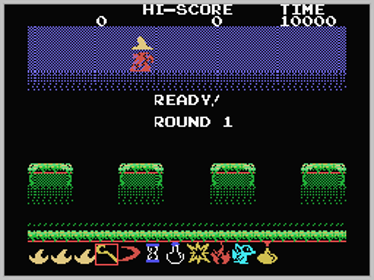 Magical Kid Wiz - Screenshot - Gameplay (World) - 256x192