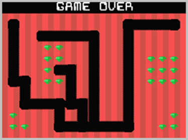 Digger - Screenshot - Game Over (World) - 256x192