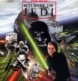 Star Wars: Return of the Jedi - Box - Front - Reconstructed (Europe) - 2884x3000
