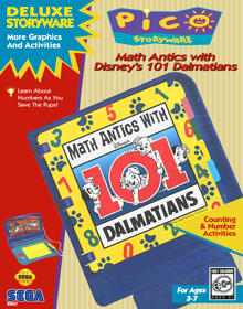Math Antics with Disney's 101 Dalmatians - Box - Front (North America) - 942x1198