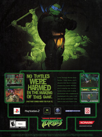 Teenage Mutant Ninja Turtles - Advertisement Flyer - Front (United States) - 1644x2200