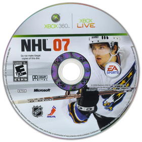 NHL 07 - Disc (North America) - 900x900