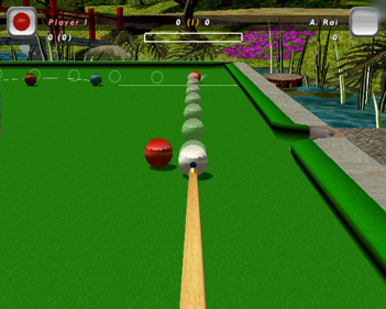 International Snooker Championship - Screenshot - Gameplay (Europe) - 640x512