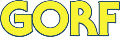 Gorf - Clear Logo (Europe) - 600x188