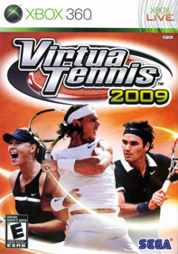 Virtua Tennis 2009 - Box - Front (North America) - 900x1282