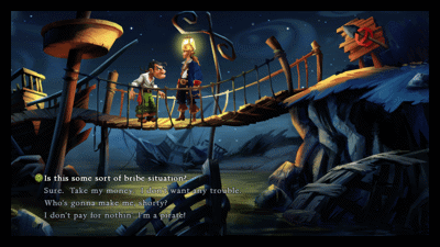 Monkey Island 2: LeChuck's Revenge: Special Edition - Screenshot - Gameplay (World) - 1280x720
