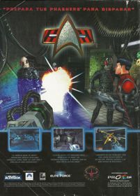 Star Trek: Voyager: Elite Force - Advertisement Flyer - Front (Spain) - 575x800