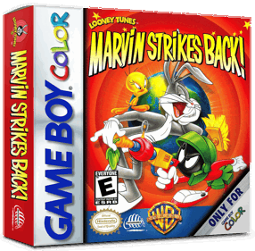 Looney Tunes: Marvin Strikes Back! - Box - 3D (North America) - 1016x998