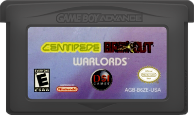 Centipede / Breakout / Warlords - Cart - Front (North America) - 465x276