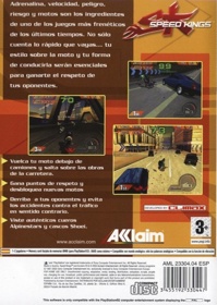 Speed Kings - Box - Back (Spain) - 483x680