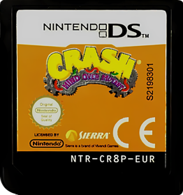 Crash: Mind Over Mutant - Cart - Front (Europe) - 567x606