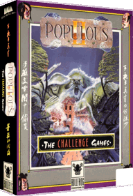Populous II & The Challenge Games - Box - 3D (Europe) - 850x1244