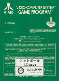 Football - Box - Back (Japan) - 600x820
