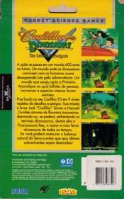 Cadillacs and Dinosaurs: The Second Cataclysm - Box - Back (Brazil) - 1449x2324