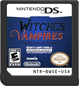 Witches & Vampires: The Secrets of Ashburry - Cart - Front (North America) - 517x564