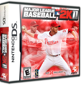 Major League Baseball 2K11 - Box - 3D (North America) - 575x598