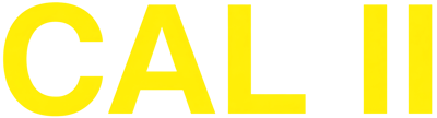 Cal II - Clear Logo (Japan) - 4500x1216