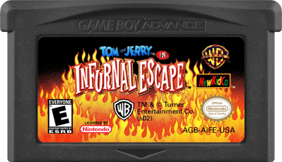 Tom and Jerry in Infurnal Escape - Cart - Front (North America) - 1000x574